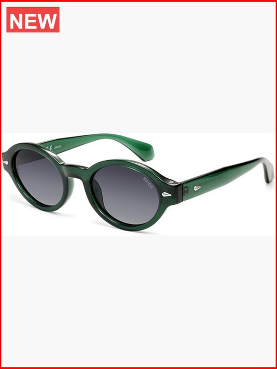 Retro Oval Polarized Sunglasses UV400 Protection Gift main image 6